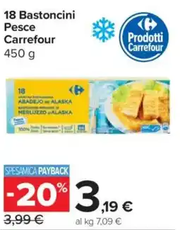 Carrefour Express 18 Bastoncini Pesce Carrefour offerta