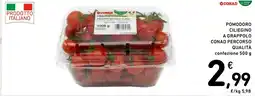 Spazio Conad Pomodoro ciliegino a grappolo conad percorso qualità confezione offerta
