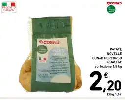 Spazio Conad Patate novelle conad percorso qualita' confezione offerta