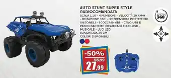 Happy Casa Auto Stunt Super Style Radiocomandata offerta