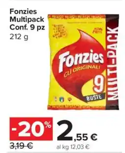 Carrefour Express Fonzies Multipack offerta