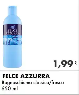 Iper Tosano FELCE AZZURRA Bagnoschiuma classico/fresco offerta
