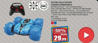 Happy Casa Sport Evo Stunt Radiocomandata offerta