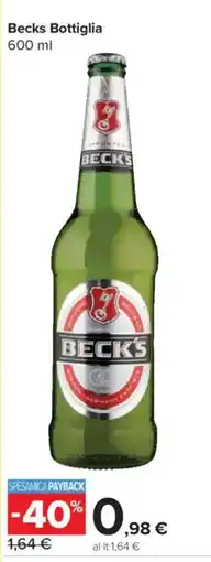 Carrefour Express Becks Bottiglia offerta