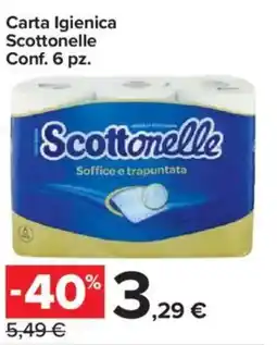 Carrefour Express Carta Igienica Scottonelle offerta