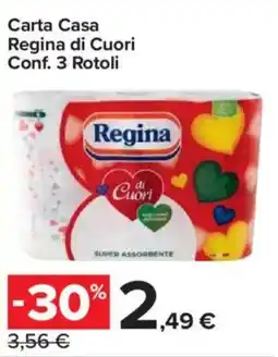 Carrefour Express Carta Casa Regina di Cuori offerta
