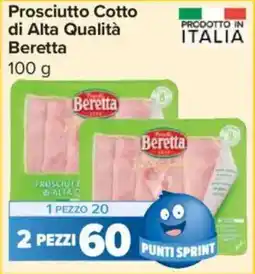 Carrefour Express Prosciutto Cotto di Alta Qualità Beretta offerta