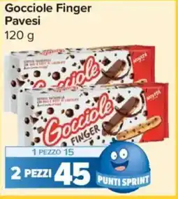 Carrefour Express Gocciole Finger Pavesi offerta
