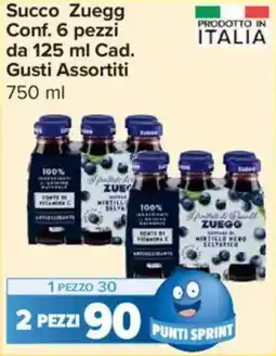 Carrefour Express Succo Zuegg offerta