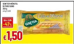 Famila SENFTER WÜRSTEL DI PURO SUINO offerta