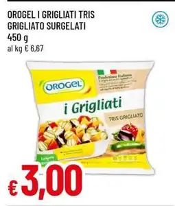 Famila OROGEL I GRIGLIATI TRIS GRIGLIATO SURGELATI offerta