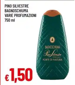 Famila PINO SILVESTRE BAGNOSCHIUMA VARIE PROFUMAZIONI 750 ml offerta