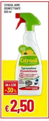 Famila CITROSIL HOME DISINFETTANTE 650 ml offerta