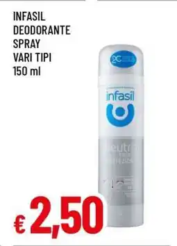Famila INFASIL DEODORANTE SPRAY offerta
