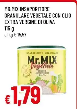 Famila MR.MIX INSAPORITORE GRANULARE VEGETALE CON OLIO EXTRA VERGINE DI OLIVA offerta