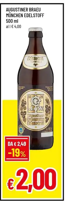 Famila AUGUSTINER BRAEU MÜNCHEN EDELSTOFF offerta