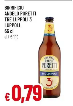 Famila BIRRIFICIO ANGELO PORETTI TRE LUPPOLI 3 LUPPOLI offerta
