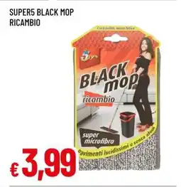 Famila SUPER5 BLACK MOP RICAMBIO offerta