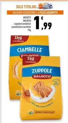 Conad Superstore Biscotti Balocco offerta