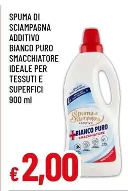 Famila SPUMA DI SCIAMPAGNA ADDITIVO BIANCO PURO SMACCHIATORE offerta