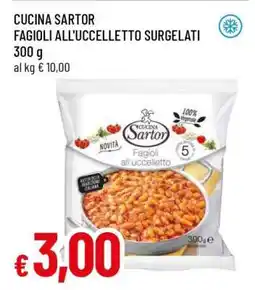 Famila Cucina Sartor Fagioli all'uccelletto surgelati offerta