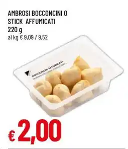 Famila AMBROSI BOCCONCINI O STICK AFFUMICATI offerta
