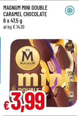Famila MAGNUM MINI DOUBLE CARAMEL CHOCOLATE offerta
