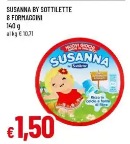 Famila SUSANNA BY SOTTILETTE 8 FORMAGGINI offerta