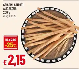 Famila GRISSINI STIRATI ALL' ACQUA offerta