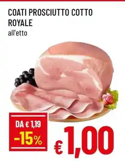 Famila COATI PROSCIUTTO COTTO ROYALE offerta