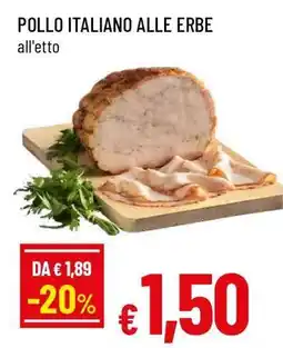 Famila POLLO ITALIANO ALLE ERBE offerta