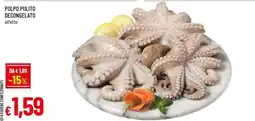 Famila POLPO PULITO DECONGELATO offerta