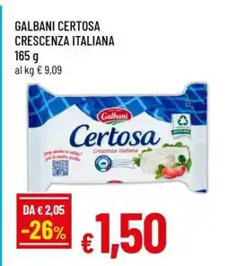 Famila GALBANI CERTOSA CRESCENZA ITALIANA offerta