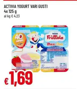 Famila ACTIVIA YOGURT VARI GUSTI offerta