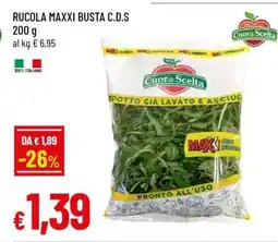 Famila RUCOLA MAXXI BUSTA C.D.S offerta