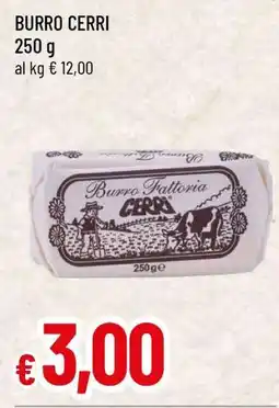 Famila BURRO CERRI offerta