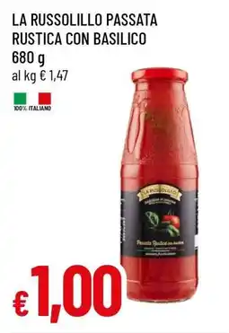Famila LA RUSSOLILLO PASSATA RUSTICA CON BASILICO offerta