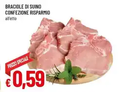 Famila Braciole di suino offerta