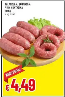Famila Salamella / Luganega / Mix Contadina offerta