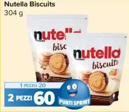 Carrefour Express Nutella Biscuits offerta