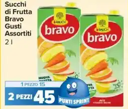 Carrefour Express Succhi di Frutta Bravo Gusti Assortiti offerta