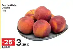 Carrefour Express Pesche Gialle Cestino offerta