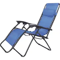 Coop POLTRONA ACCIAIO IN TEXTILENE BLU GRAVITY offerta