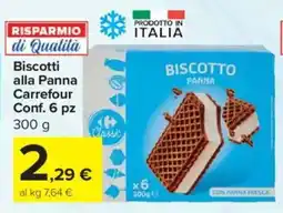 Carrefour Express Biscotti alla Panna Carrefour offerta