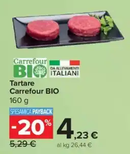 Carrefour Express Tartare Carrefour BIO offerta