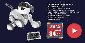 Dexterity Cane Robot Ad Infrarossi