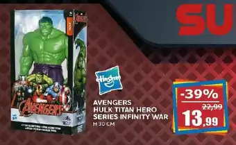 Happy Casa Avengers Hulk Titan Hero Series Infinity War H 30 cm offerta