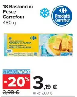 Carrefour Express 18 Bastoncini Pesce Carrefour offerta