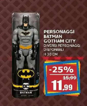 Personaggi Batman Gotham City H 30 cm