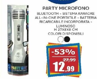 Happy Casa Party Microfono offerta